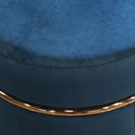 화장대스툴 등받이없는의자 벨벳 원형 스툴 푹신한 소형 작은 미니 보조 낮은 의자
