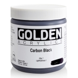 골덴 헤비바디 아크릴  (carbon black) 473ml/3.78리터 용량선택