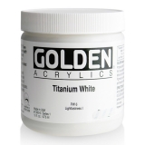 골덴 헤비바디 아크릴 (Titanium white)  473ml/ 946ml/3.78리터 용량선택