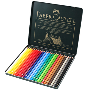 파버카스텔 전문가용 유성색연필 24색