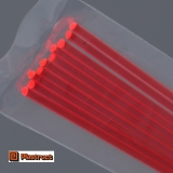 Plastruct 아크릴 (빨강)  원형봉 [길이250mm] 크기선택