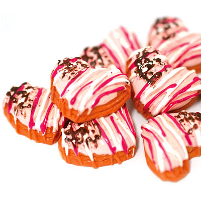 데코 하트 도넛(5개입)-딸기