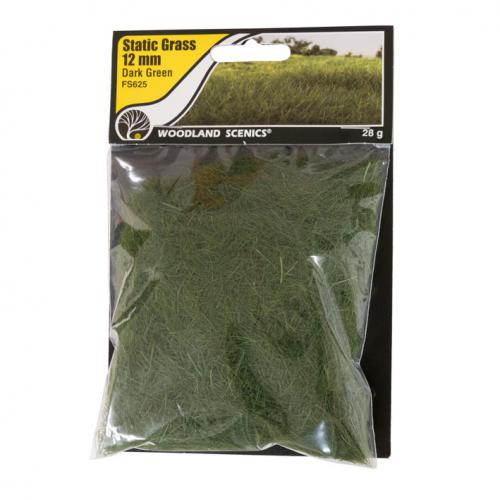 Static Grass  28g  (Dark Green 12mm) FS625