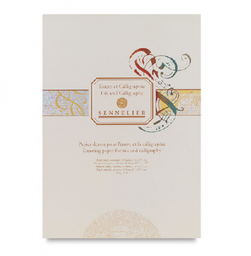 시넬리에 잉크 & 캘리그라피 패드북 125g A4(35매)