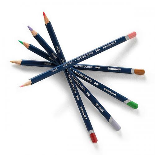 더웬트 수채 색연필 색상선택
