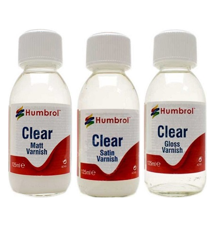 Humbrol Clear(마감제) 125ml  종류선택