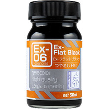 가이아노츠 락카   EX 06 Flat  Black 50ml
