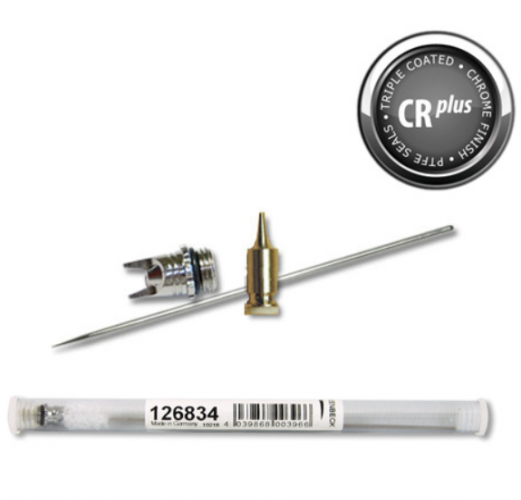 H&S 인피니티 CR  plus   0.2mm 에어브러쉬 전용 노즐 세트(#126834)