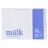 한국제지 75g Milk  복사지 A3 (250매)x1권